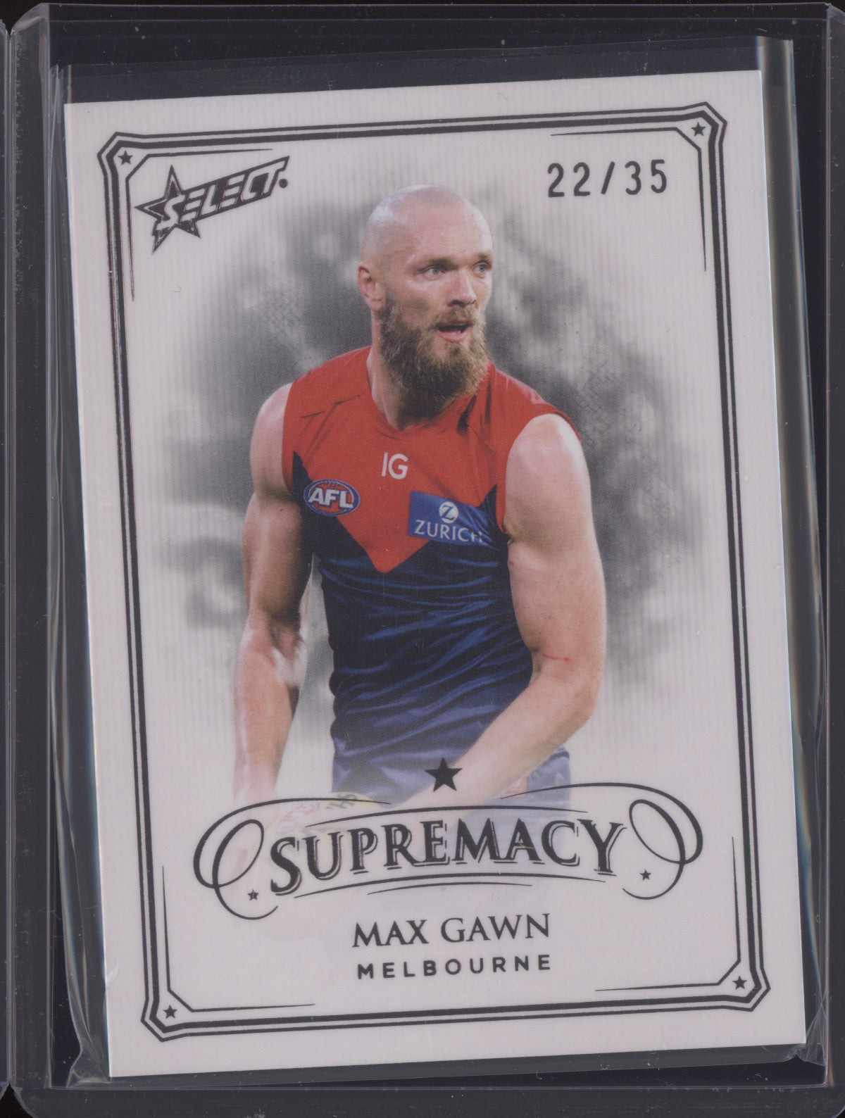 Max Gawn 2024 Select Supremacy Black Pearl 22/35